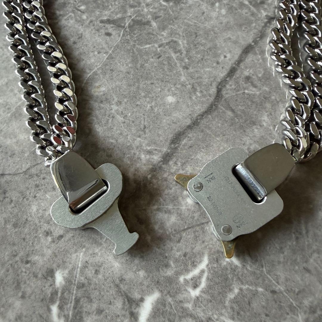【1017 ALYX 9SM】2X Chain Buckle Necklace