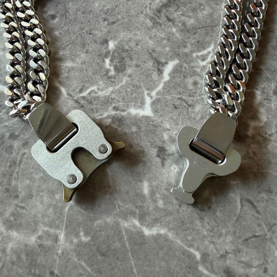 【1017 ALYX 9SM】2X Chain Buckle Necklace