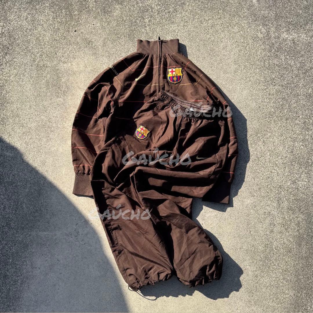 ナイキ バルセロナ アンセムジャケット ナイロンジャケット ジャージ 美品