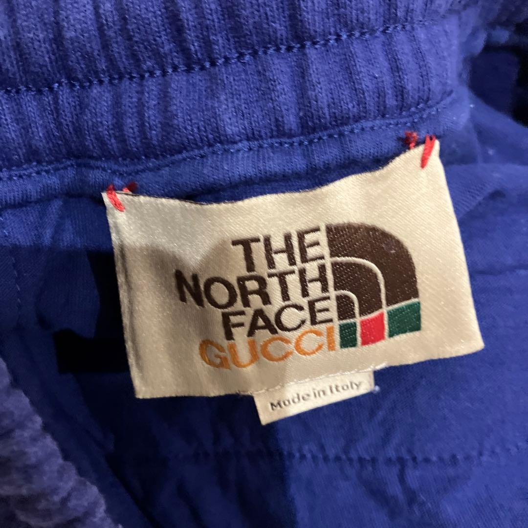 GUCCI×THE NORTH FACE コラボ　マルチカラー　ナイロンパンツ