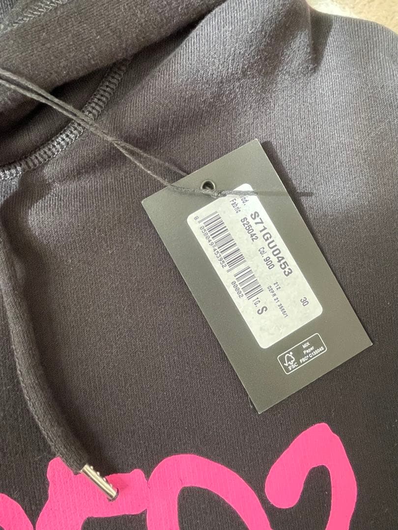 (新品) DSQUARED2 ディースクエアード ロゴパーカー　フーディ