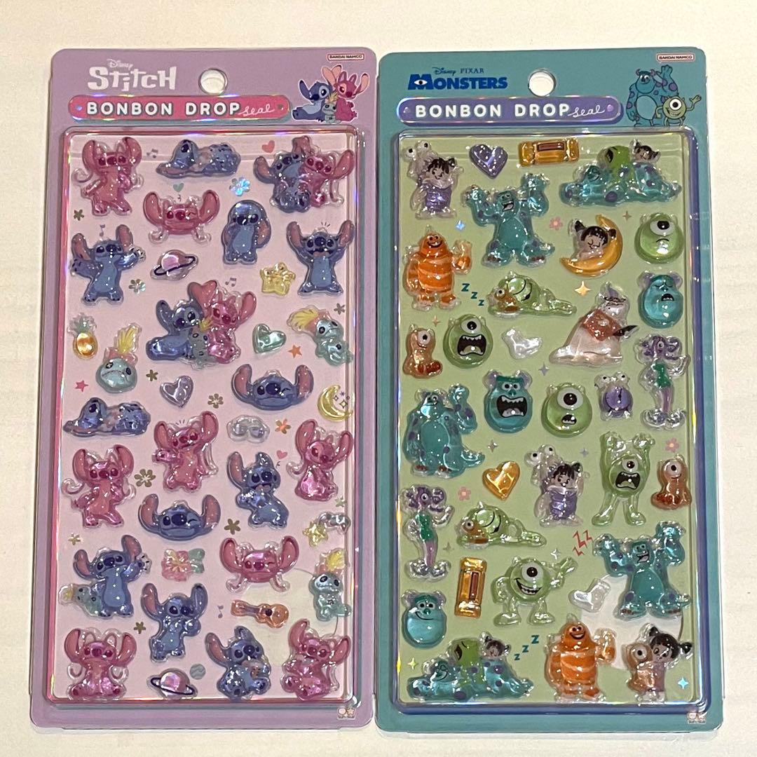 【新品・正規品】ボンボンドロップシール ディズニー 5種セット
