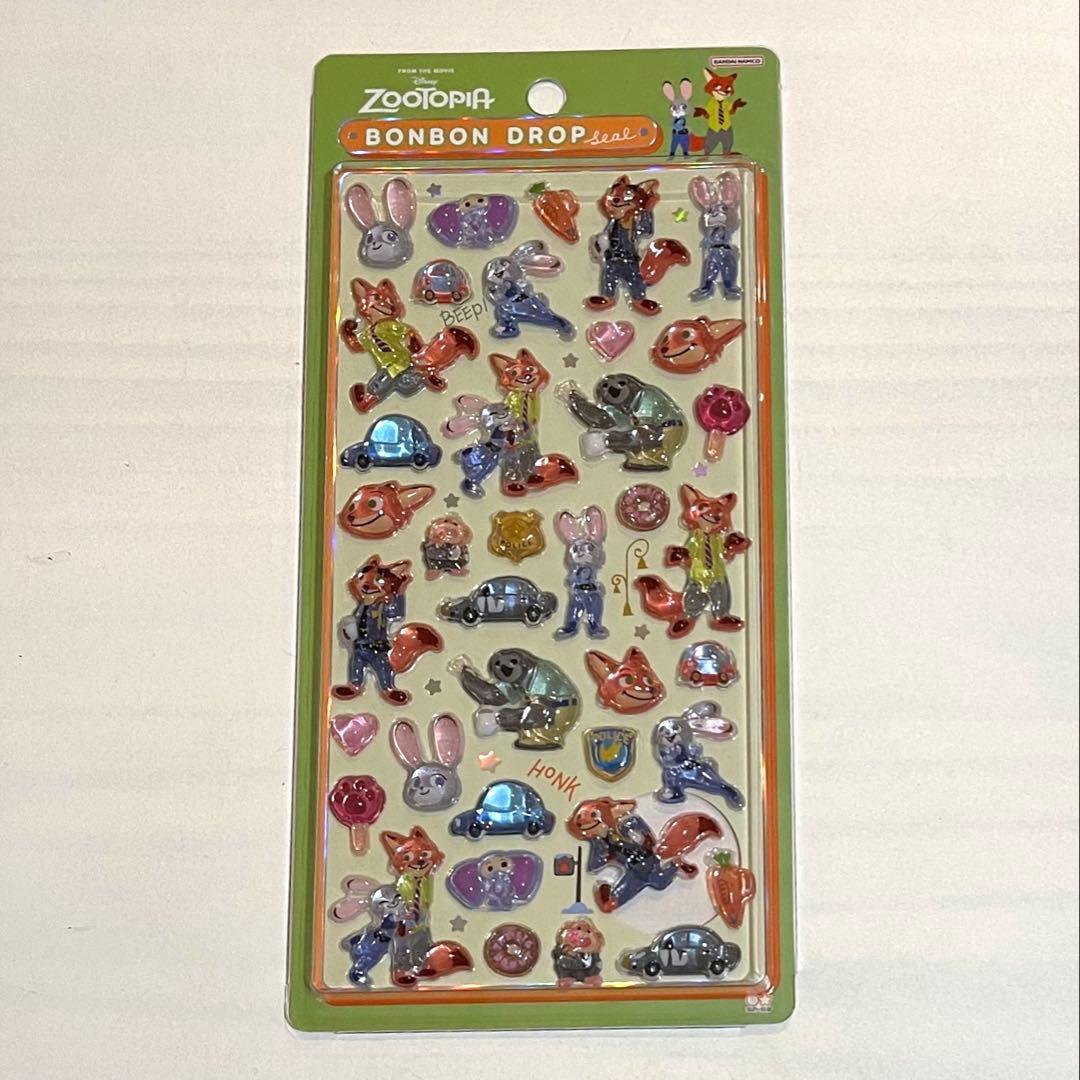 【新品・正規品】ボンボンドロップシール ディズニー 5種セット