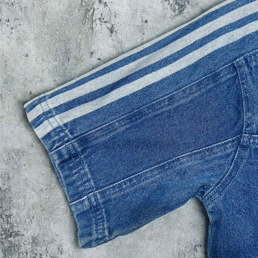 adidas NiziUマヤ着用 あのちゃん着用 ジャンプスーツ デニム M