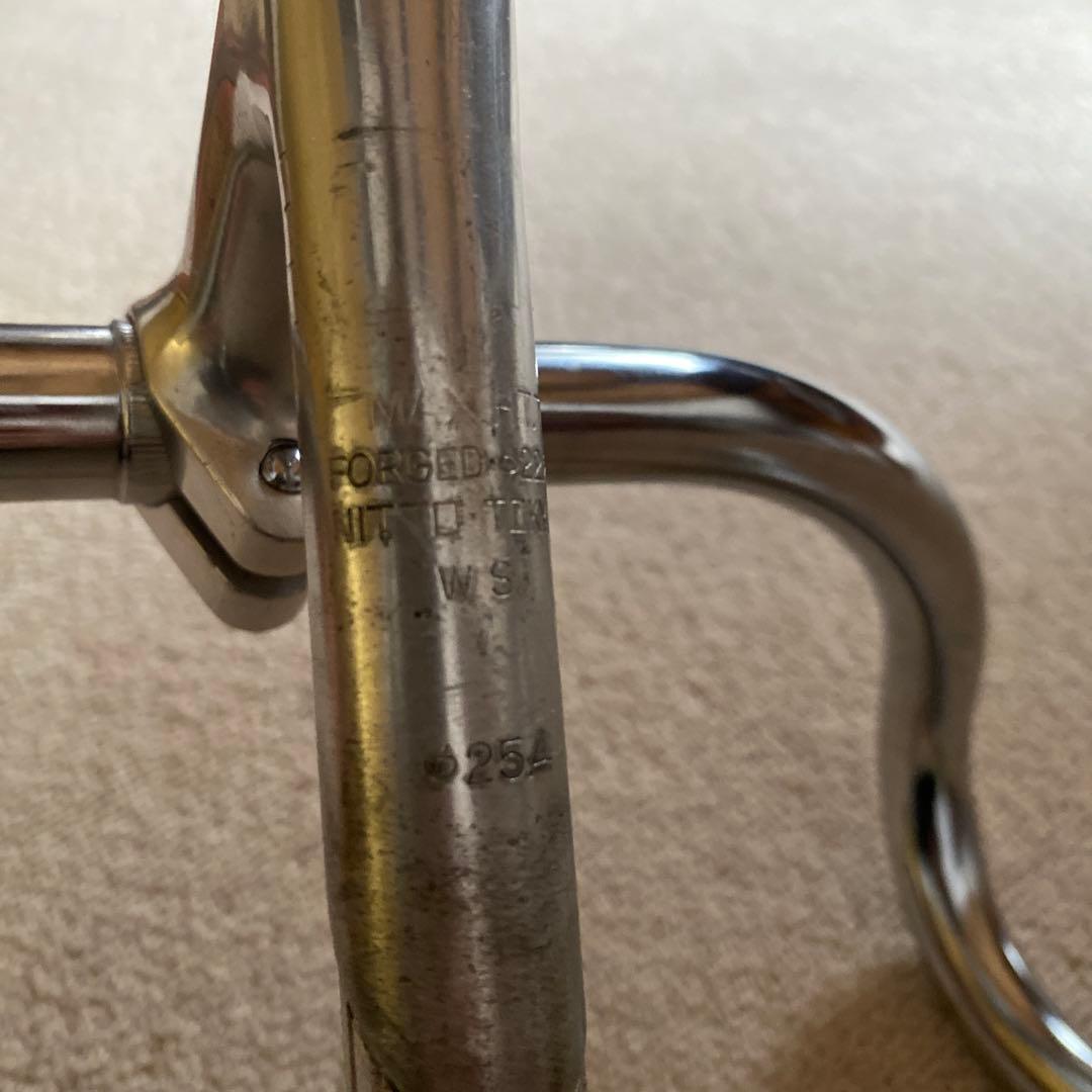 Nitto Perl スレッドステムとb125ドロップハンドル　njs ピスト