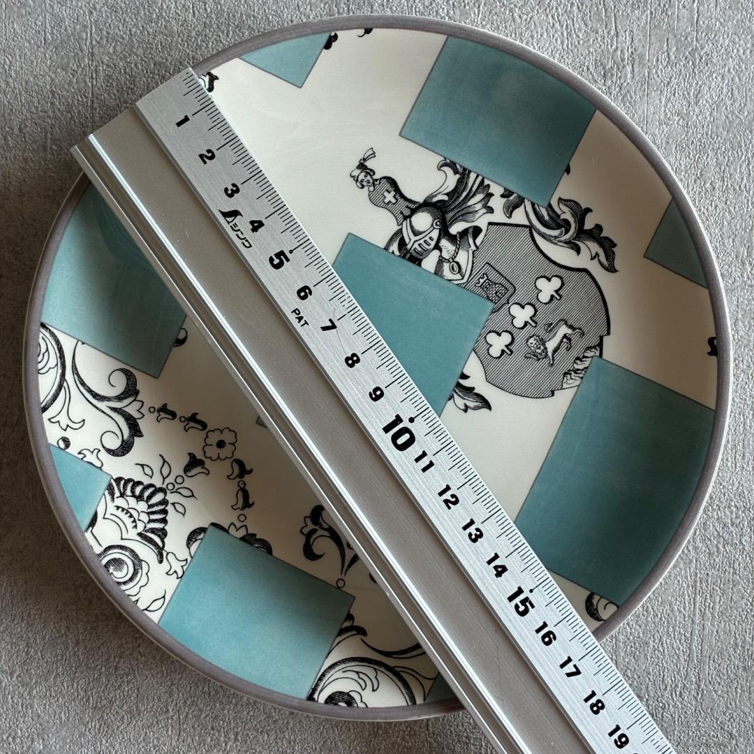 GIEN ジアン Allure カナッペプレート φ17cm4色4枚