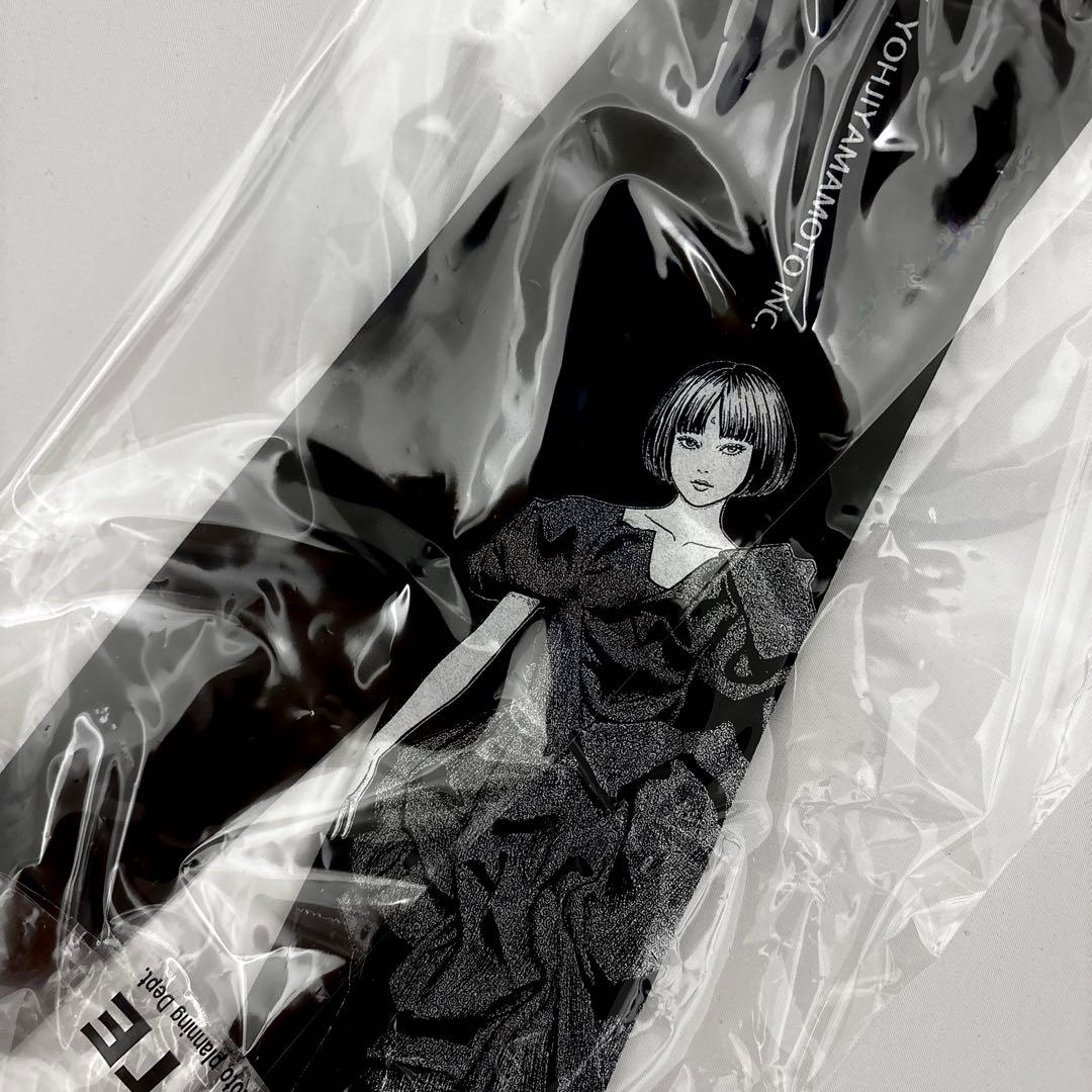 S'YTE×伊藤潤二 25aw 黒谷あざみ シルク ネクタイ / うずまき