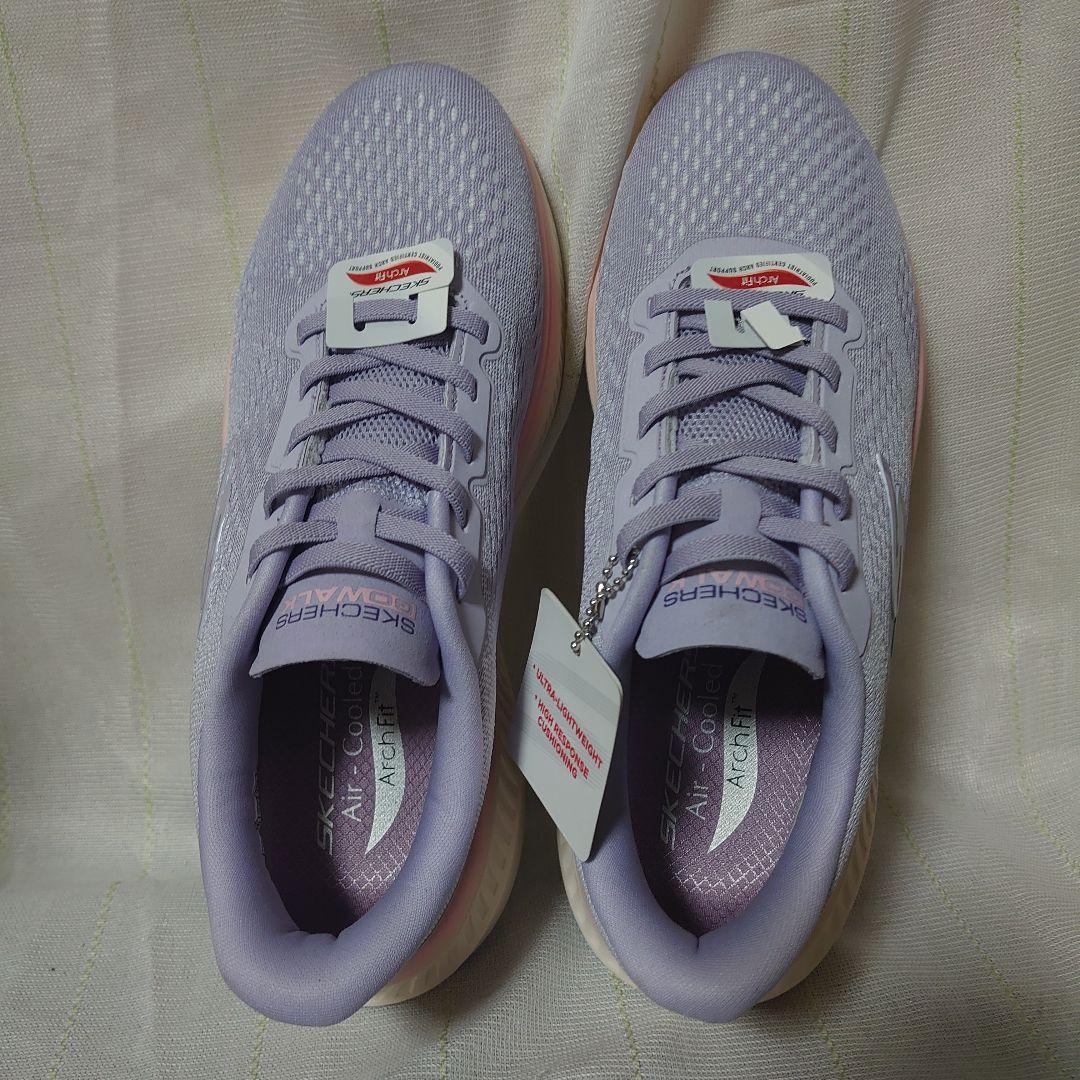 新品 タグ付 SKECHERS エアクール アーチフィット スニーカー 25cm