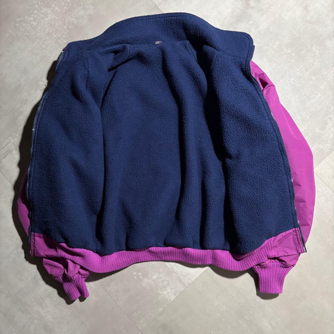 90s patagonia パタゴニア　シェルドシンチラジャケット　紫　USA
