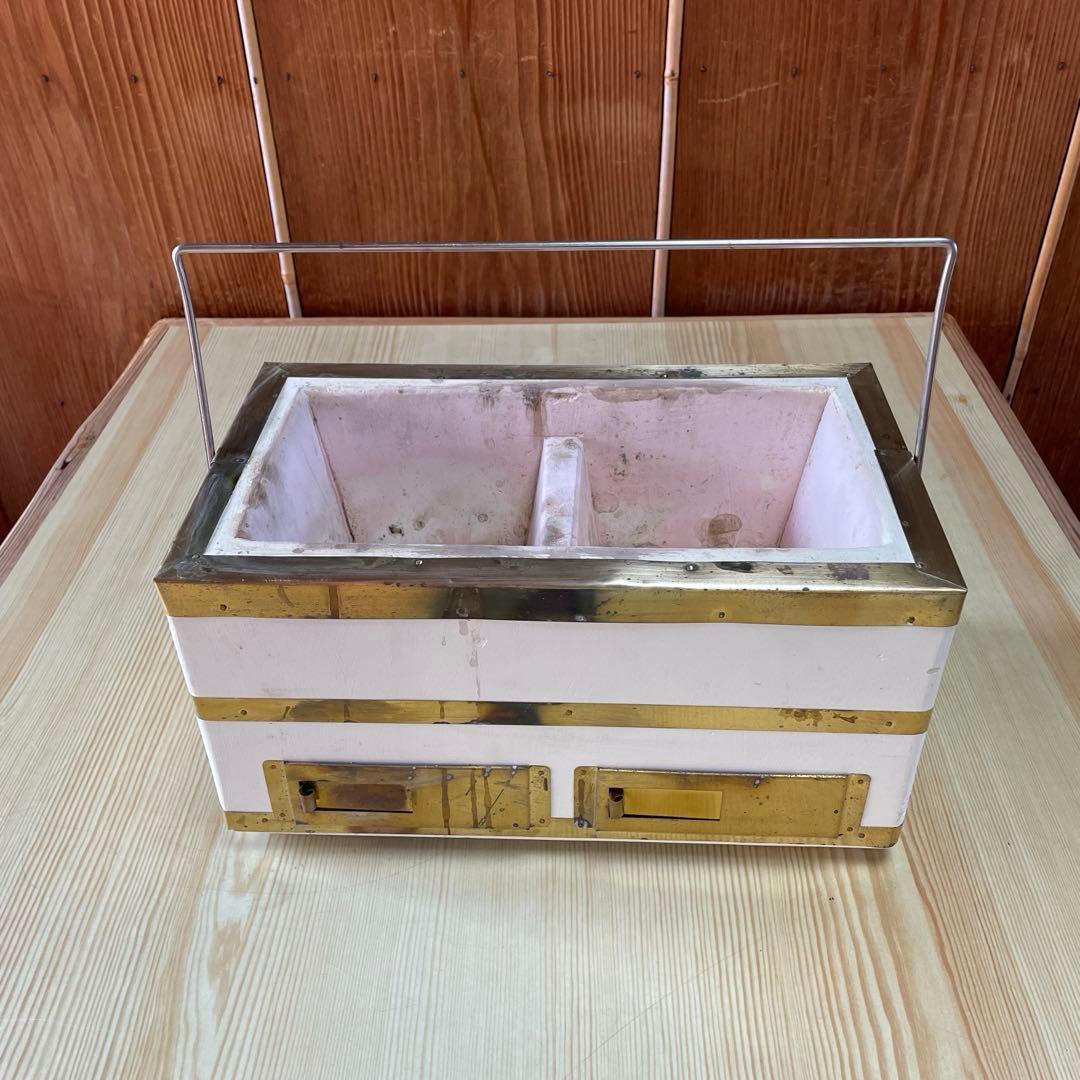 陶器長角型七輪　調理用コンロ