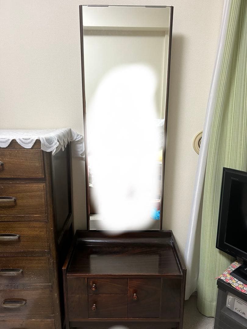 木製　鏡台　ドレッサー　昭和レトロ