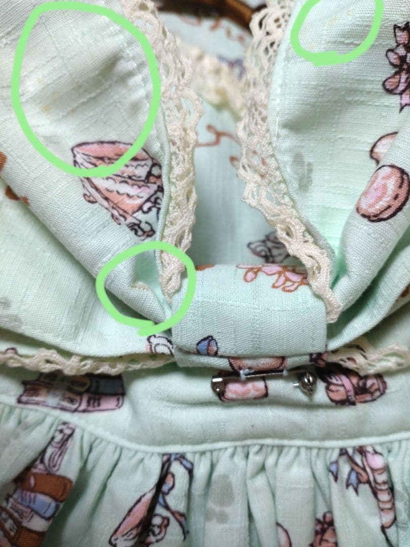 BABY,THE STRAS SHINE BRIGHT サロペット ミント