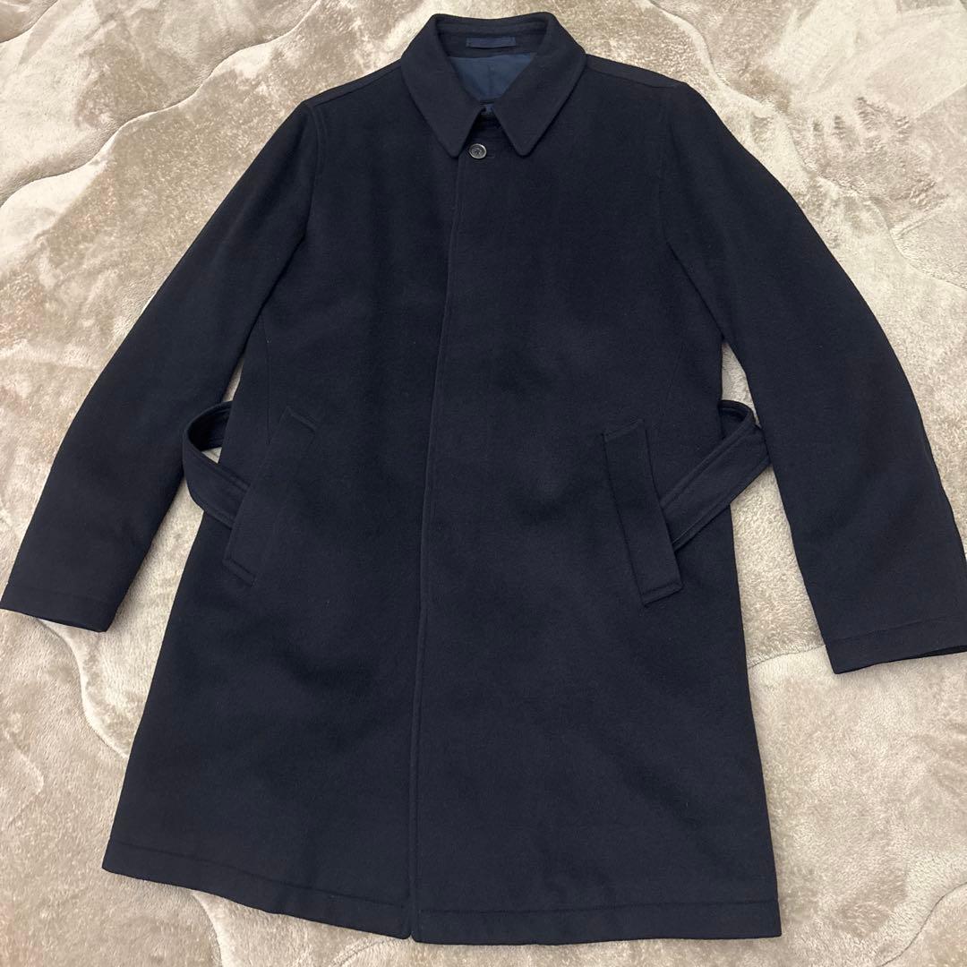 【さかい】HERNO ウールカシミア ステンカラーコート