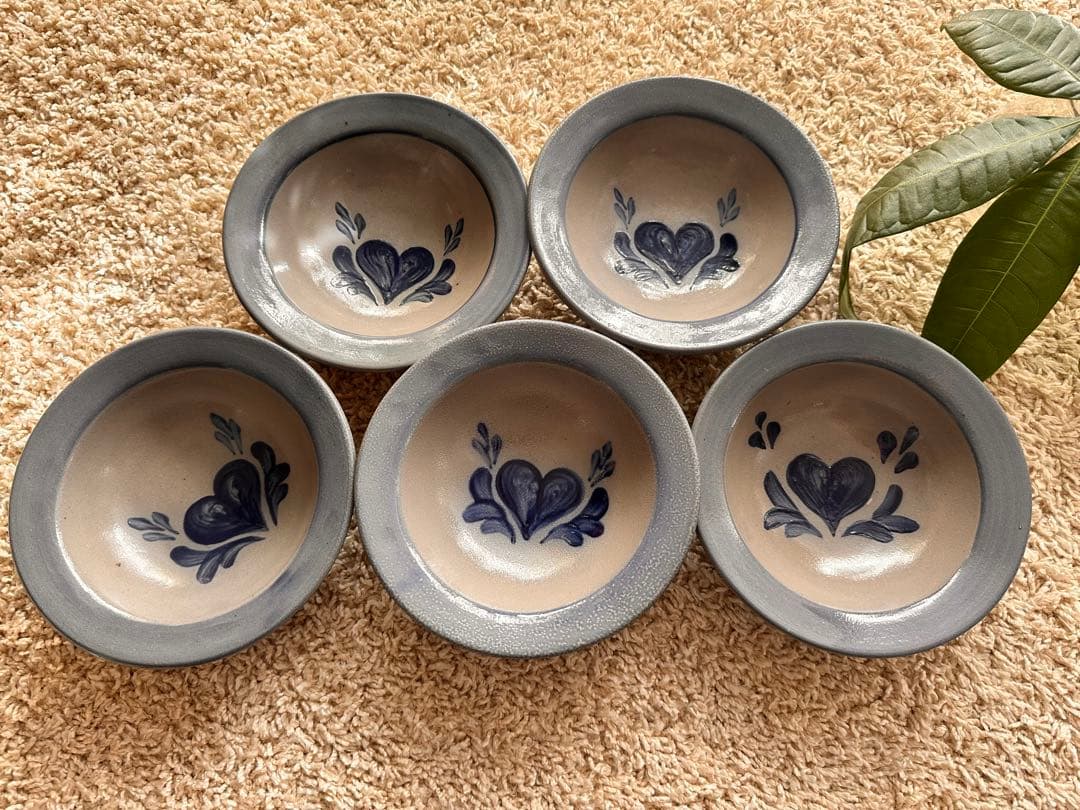 ローポタリー スープボウル 5枚組 アントステラ