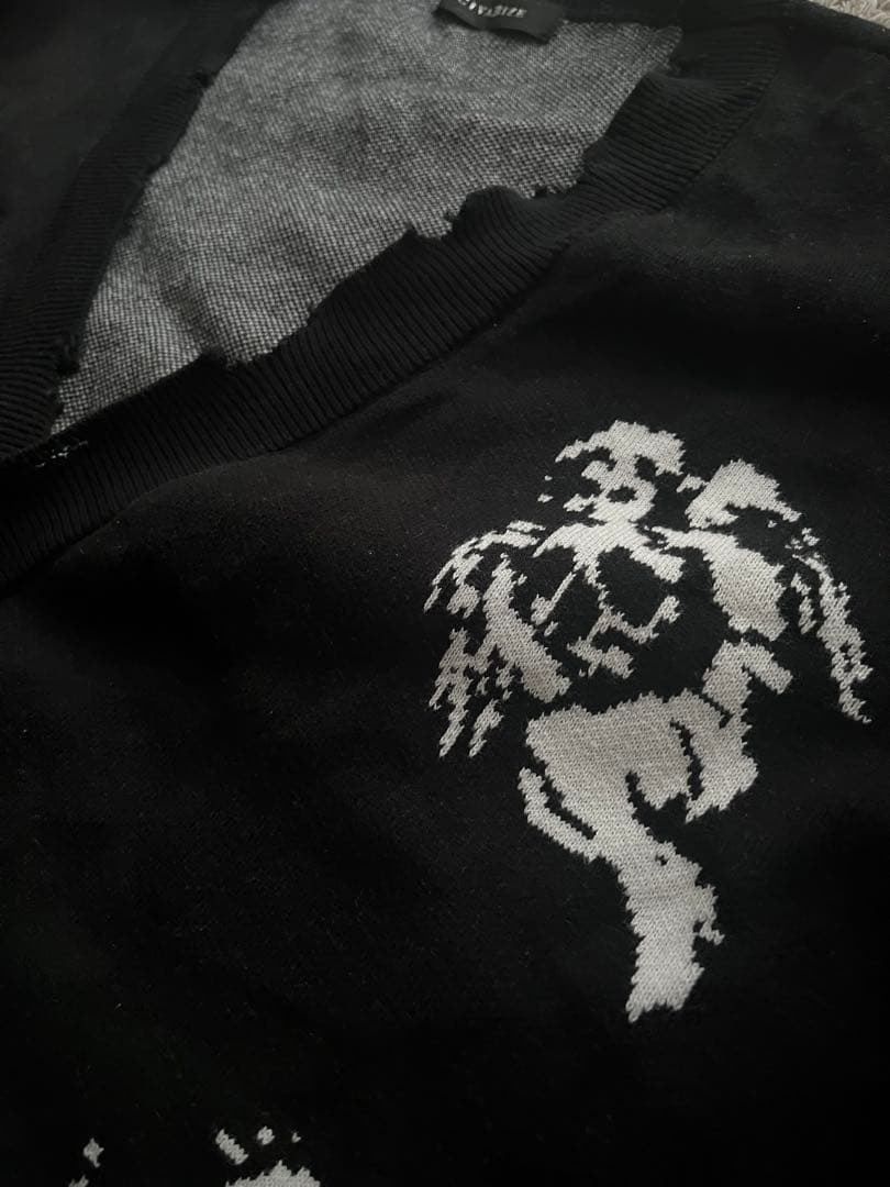 civarize archive ダメージ カーディガン skull Angel
