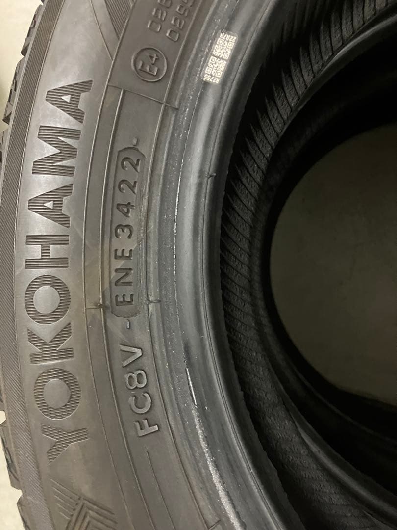 155/65r14 ヨコハマ　スタッドレス4本セット
