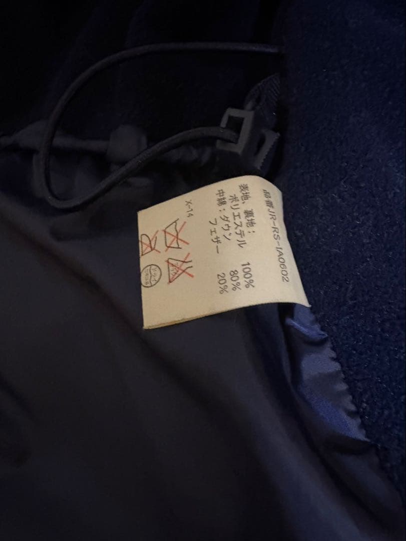 ⚠️値下げPOLO SPORT ヴィンテージダウン 青(S表記:日本向M〜L程度)