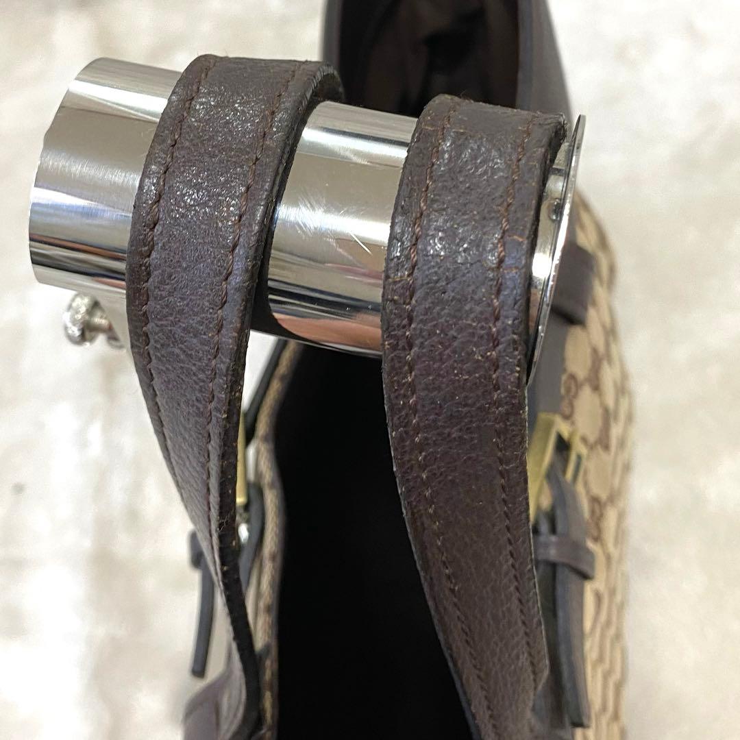 仕*ん様 GUCCI ✨良品✨ トートバッグ マザーズバッグ キャンバス レザー