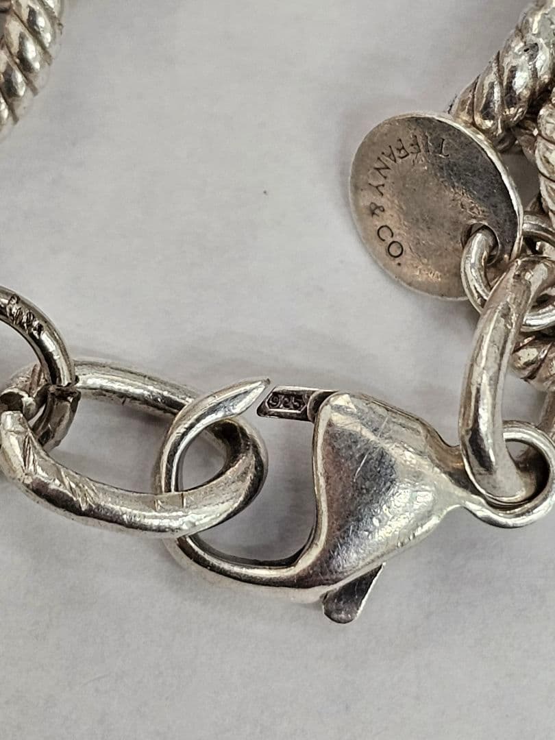 TIFFANY&Co. ティファニー シルバー ツイスト ロープ ブレスレット