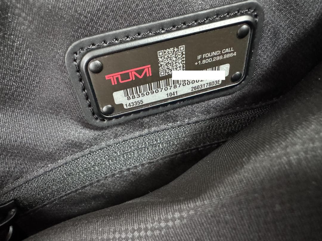 レア TUMI for UNITED ARROWS ALPHA3 トートバッグ