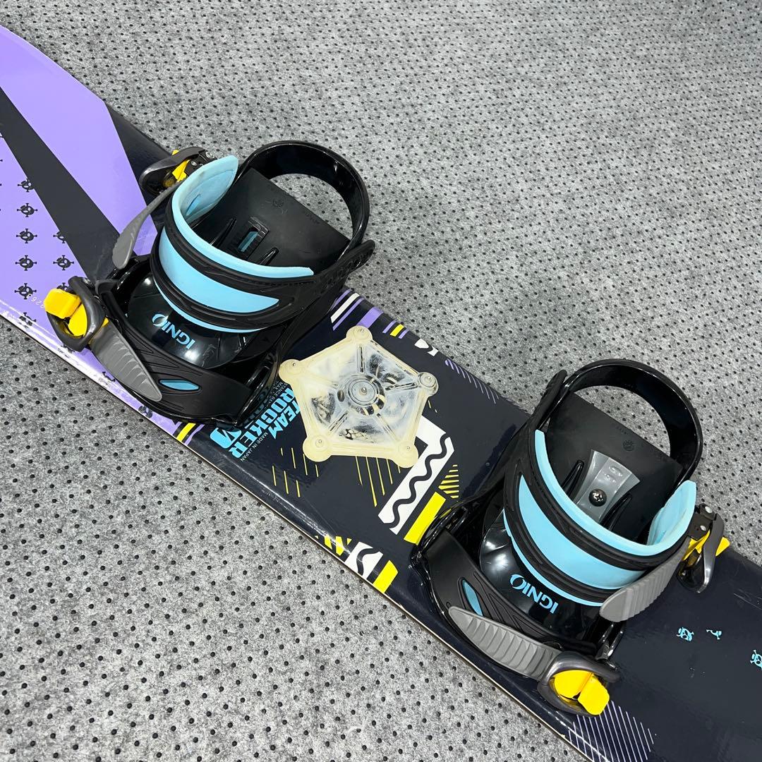 使用感あり キッズスノーボード 110cm IGNIO＋バイン＋ダイヤルブーツ