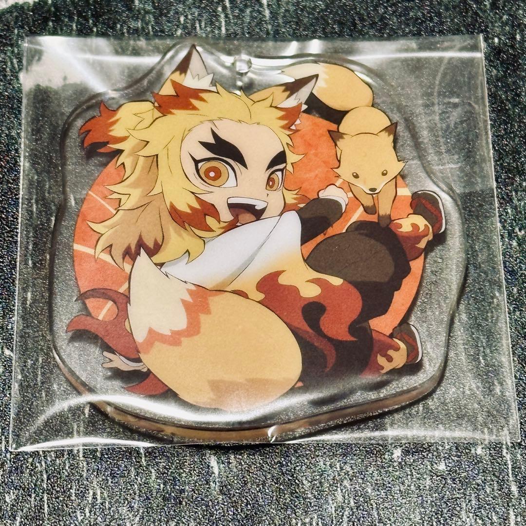 鬼滅の刃 ufotable 全集中展 ご当地アクリルチャーム 煉獄杏寿郎