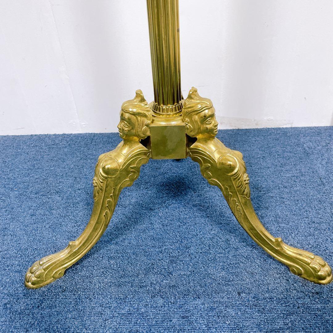 【hide様】大理石 真鍮コートハンガー イタリア製 ゴールド アンティーク