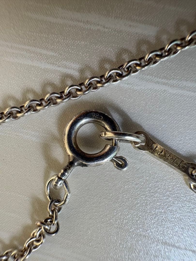 Tiffany & Co. シルバー ロングチェーンネックレス sv925