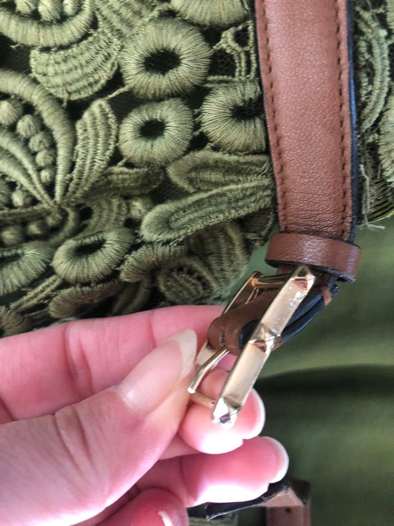 VALENTINO★ヴァレンティノ★ロックスタッズベルトレースワンピース