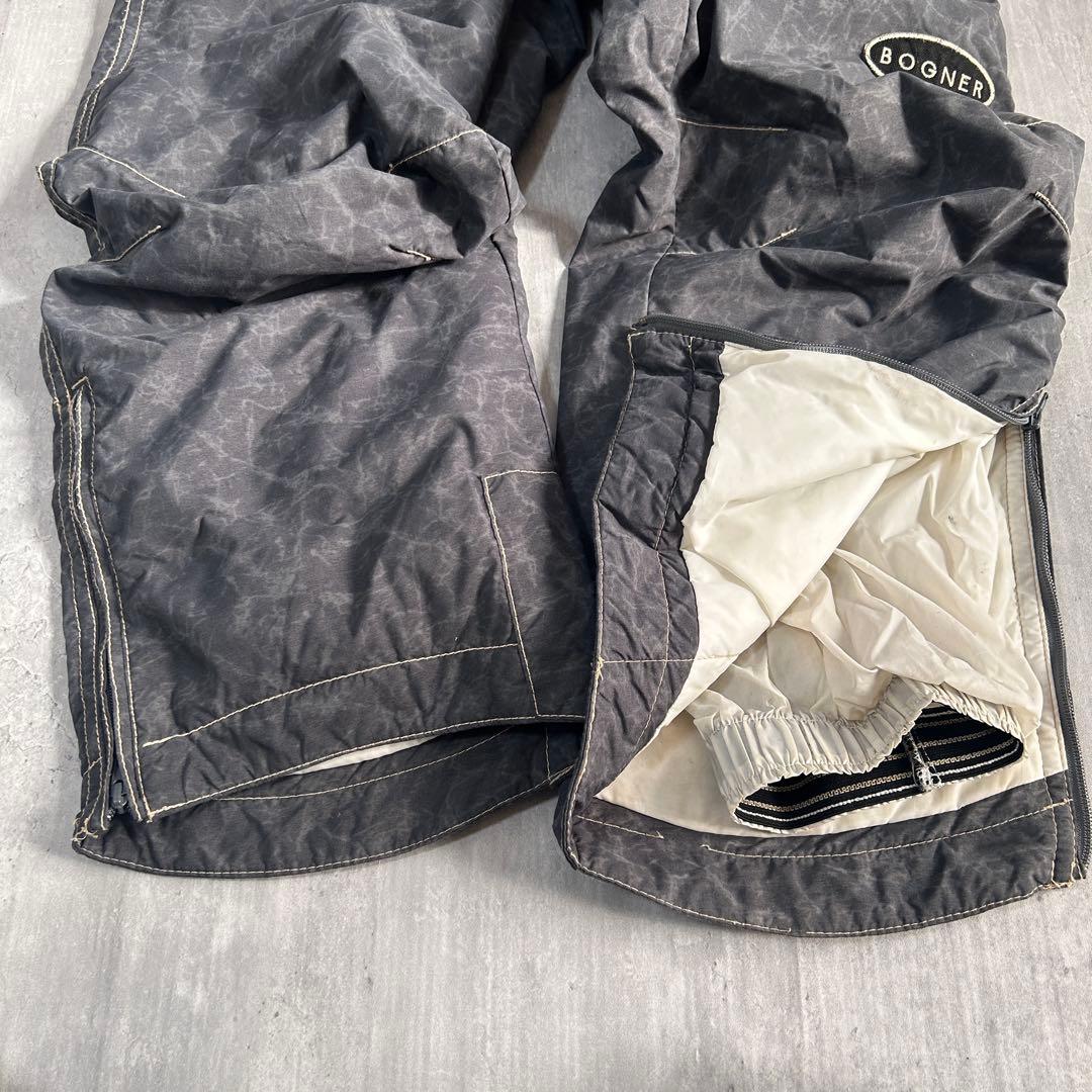 Z208 美品 BOGNER スノボウェア 上下セット メンズ L ハーフジップ