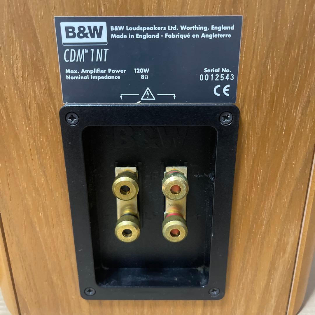 B&W スピーカー　CDM ￼1NT ジャンク品