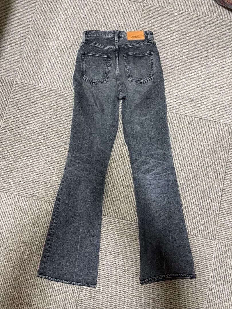 MVS BLACK FLARE(L) ロング　デニム