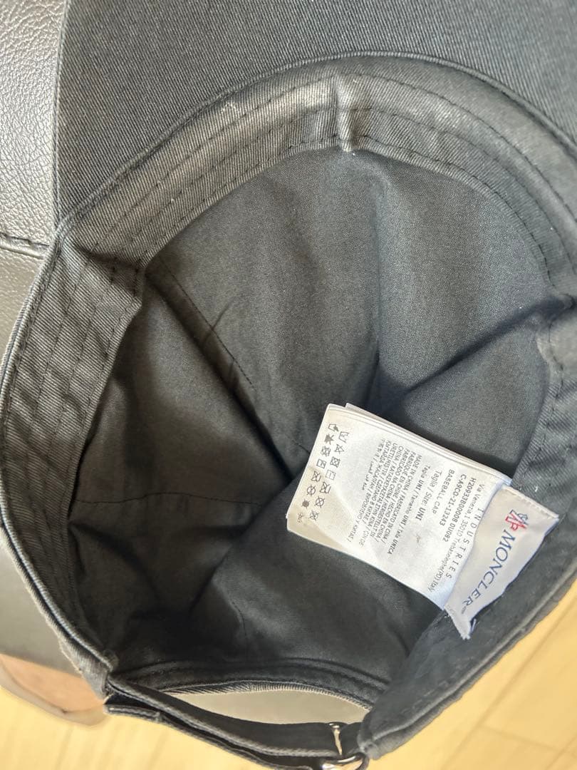 MONCLER 2022/23年新作 ロゴ入りキャップ