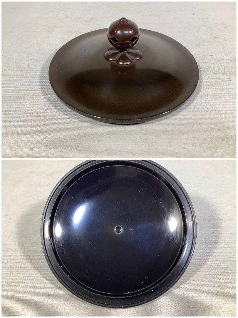 丸釜　釜師　角谷莎村　茶道具　送料無料