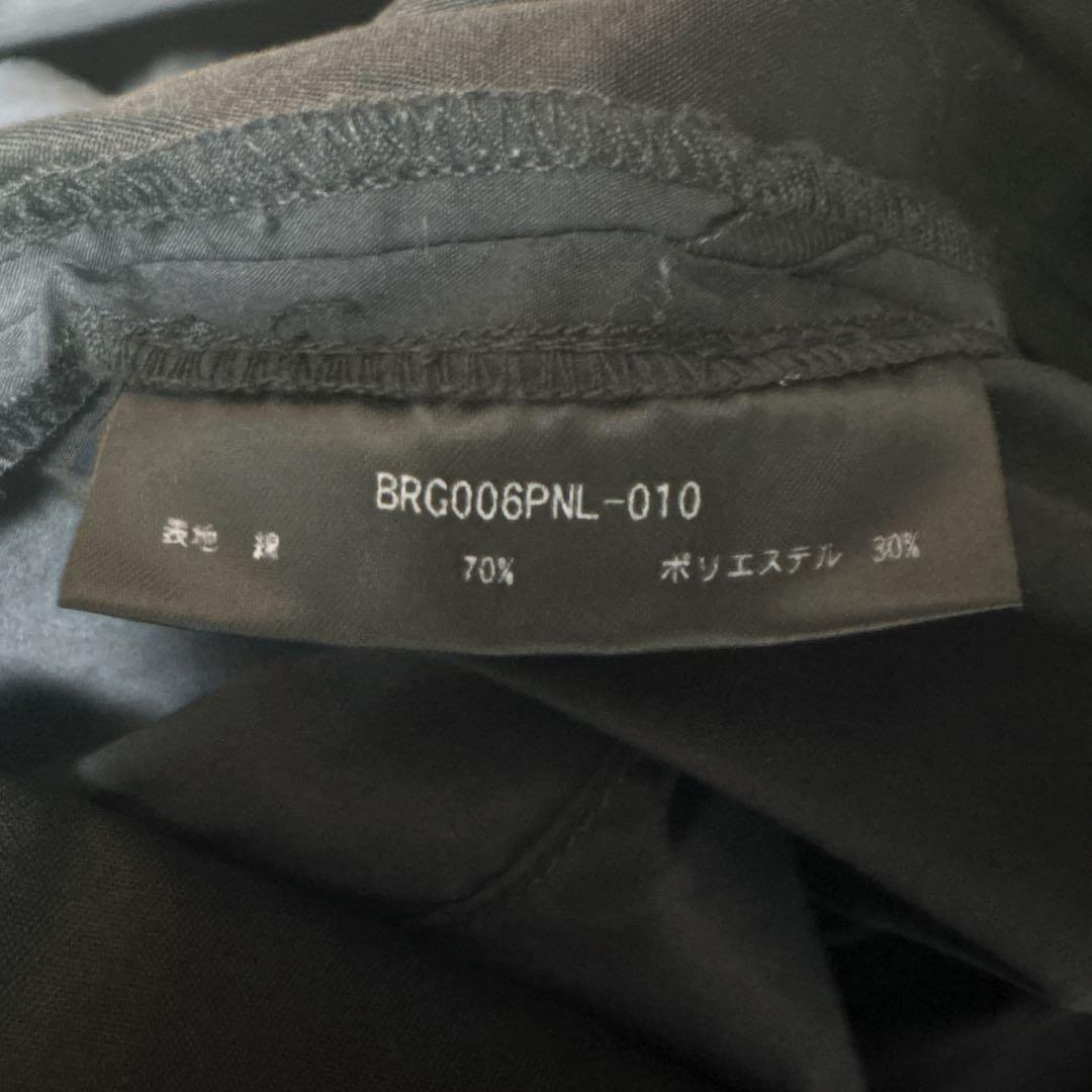 美品 ブリーフィング テーパード ゴルフパンツ 黒 L