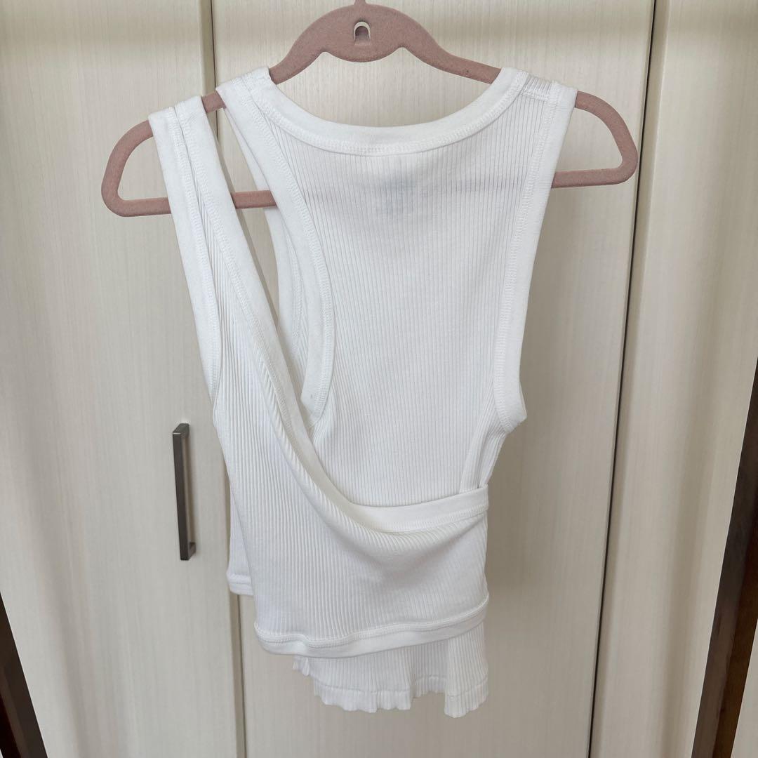 HYKE / ハイク　ダブルショルダータンクトップ