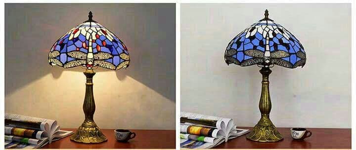 新品 ステンドグラス 薔薇 ティファニーランプ 照明インテリア