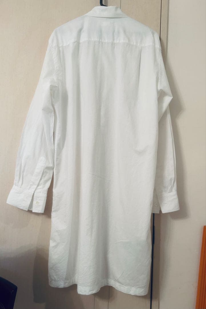 Yohji Yamamoto ホワイト長袖シャツヨージヤマモト