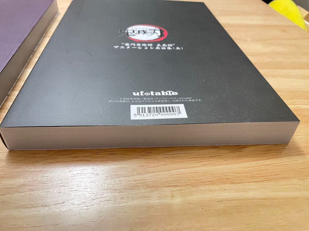 鬼滅の刃 竈門炭治郎 立志編 アニメーション原画集 上下巻セット