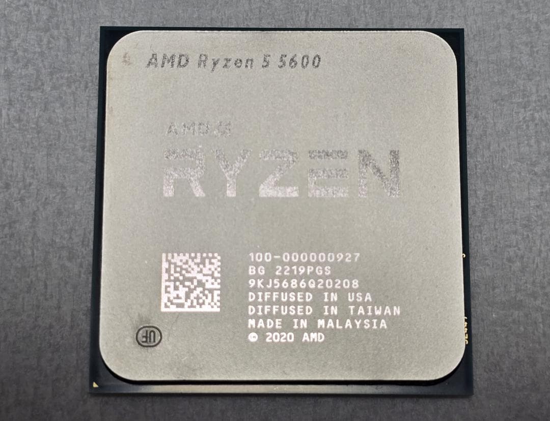 AMD Ryzen 5 5600 動作品