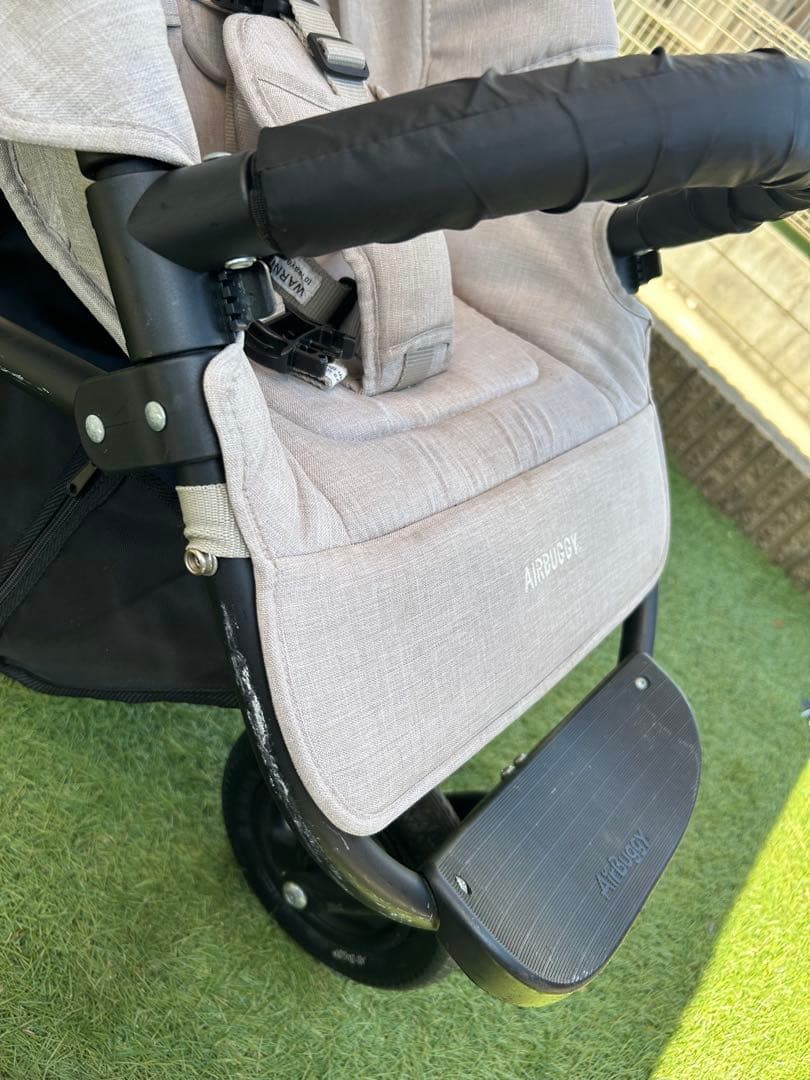 【美品】AIRBUGGY ベビーカー ベージュ（値下げしました）