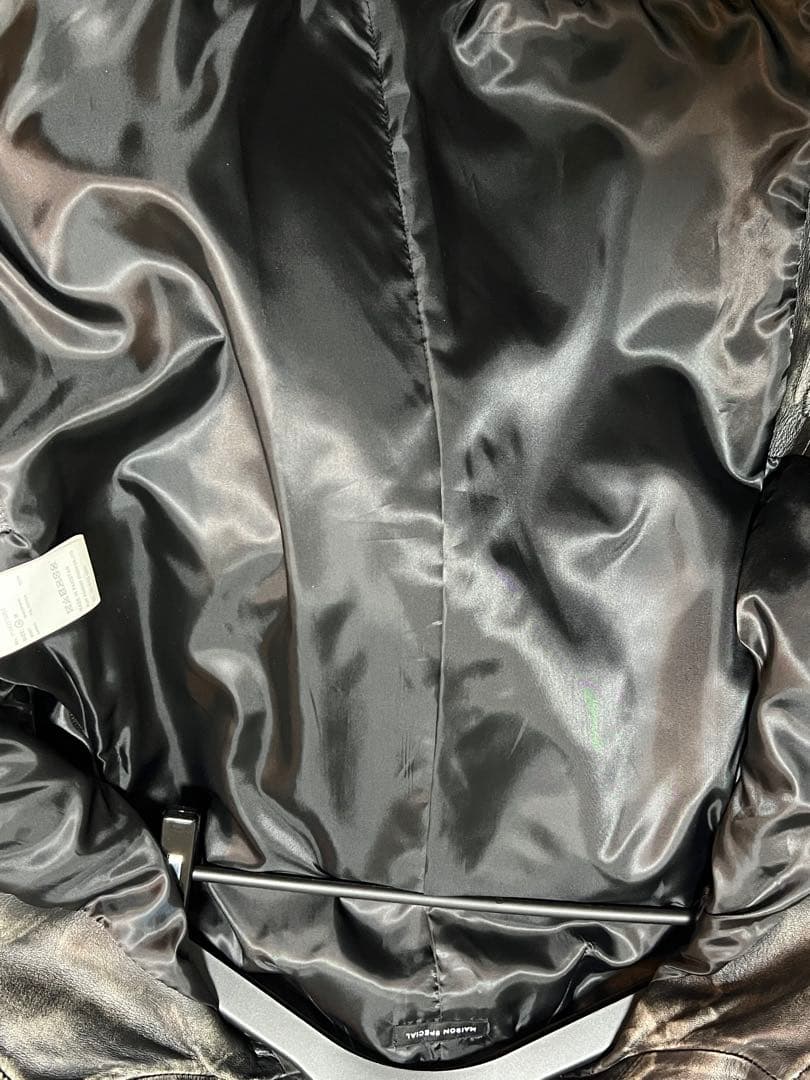 【美品】ユニセックス　MAISON SPECIAL レザージャケット