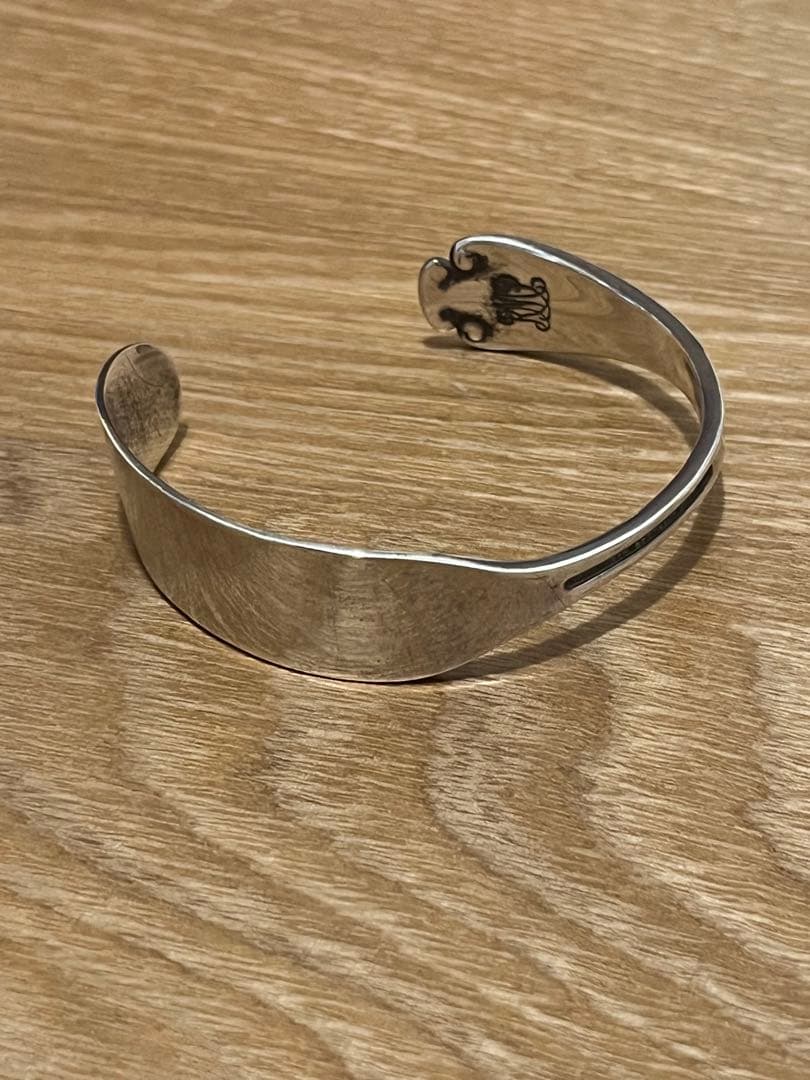 【希少】ティファニー　Tiffany バターナイフバングル　シルバー