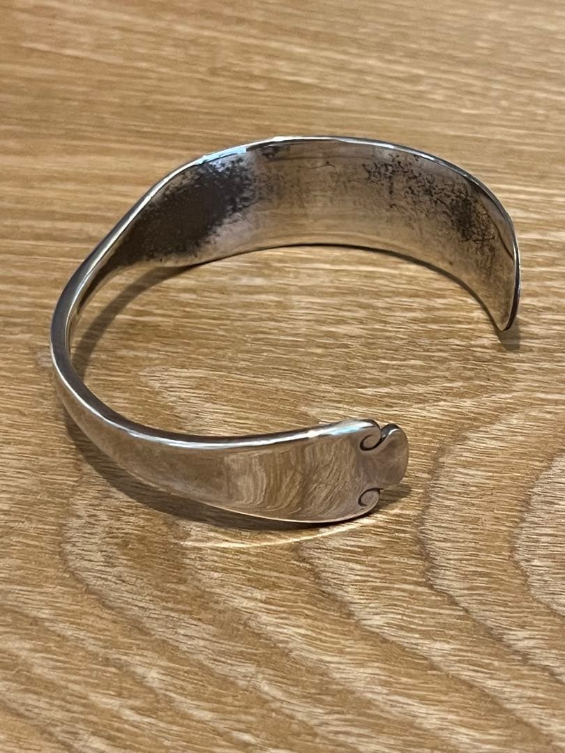 【希少】ティファニー　Tiffany バターナイフバングル　シルバー