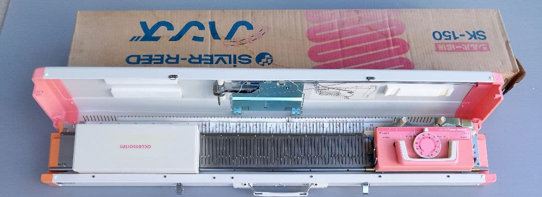 シルバー編み機ハンズリブSR-150新品未使用動作未確認(あ63)