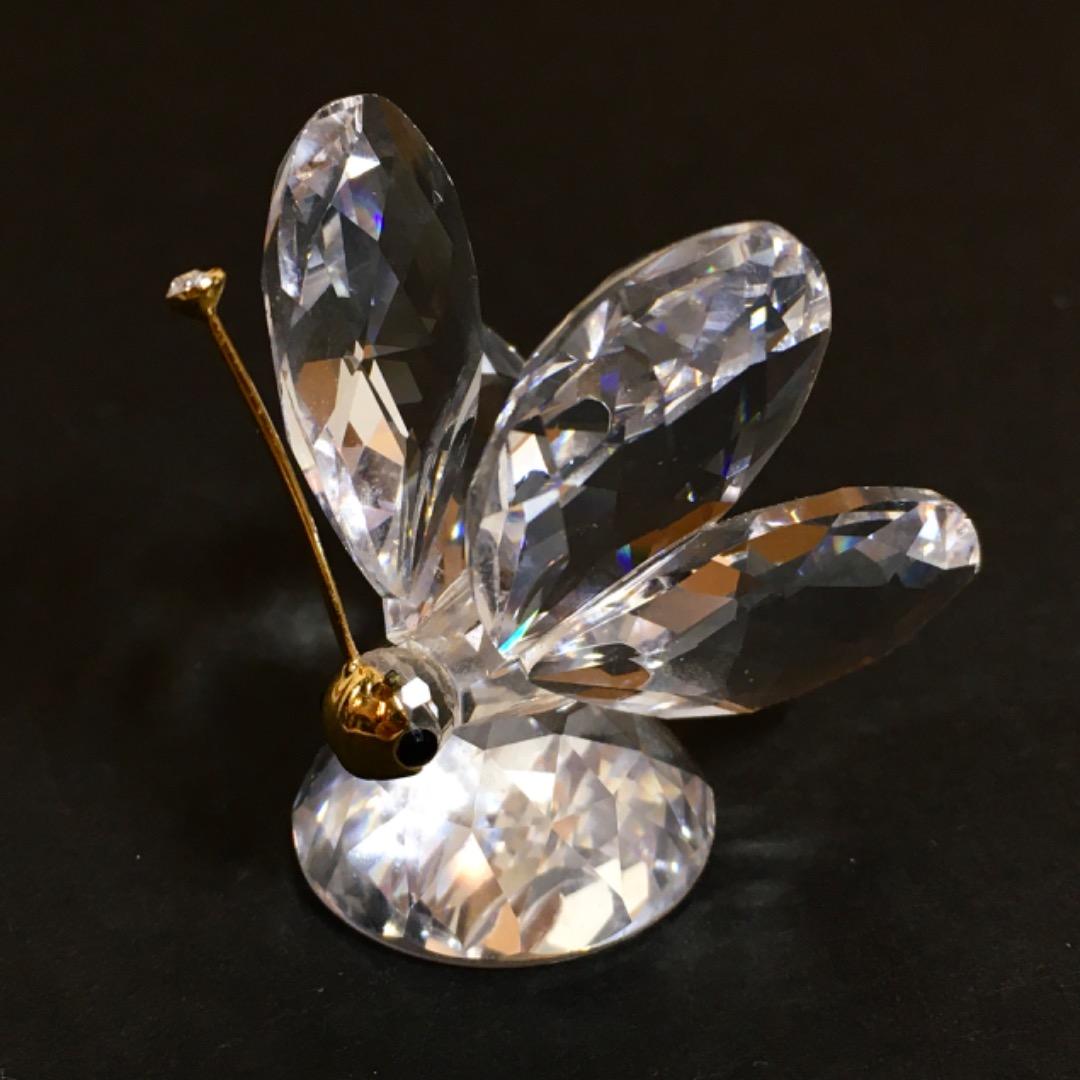 Swarovski スワロフスキー 蝶 クリスタル フィギュリン 置物