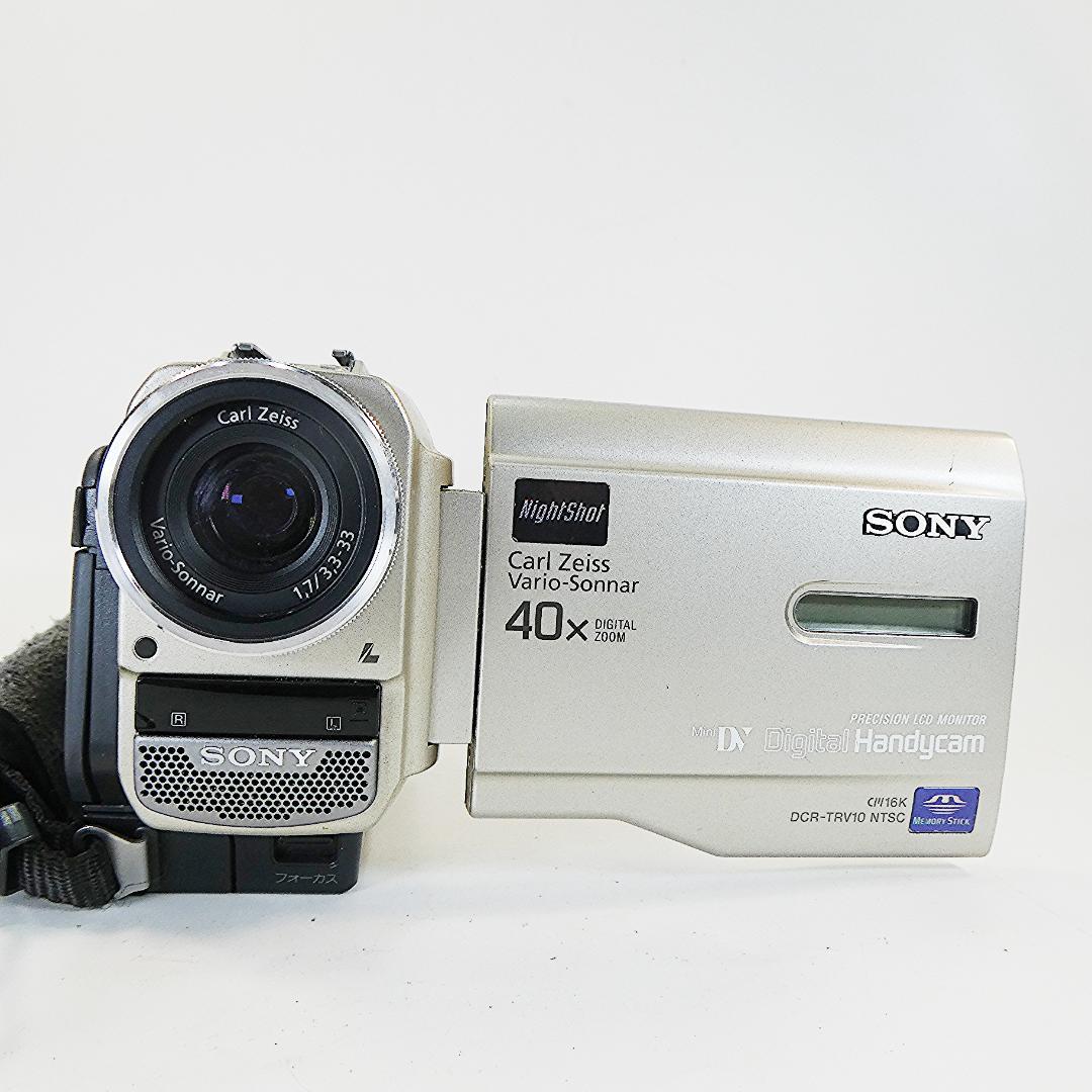 動作品 ソニー DCR-TRV10 MiniDVビデオカメラ　DVD化に最適