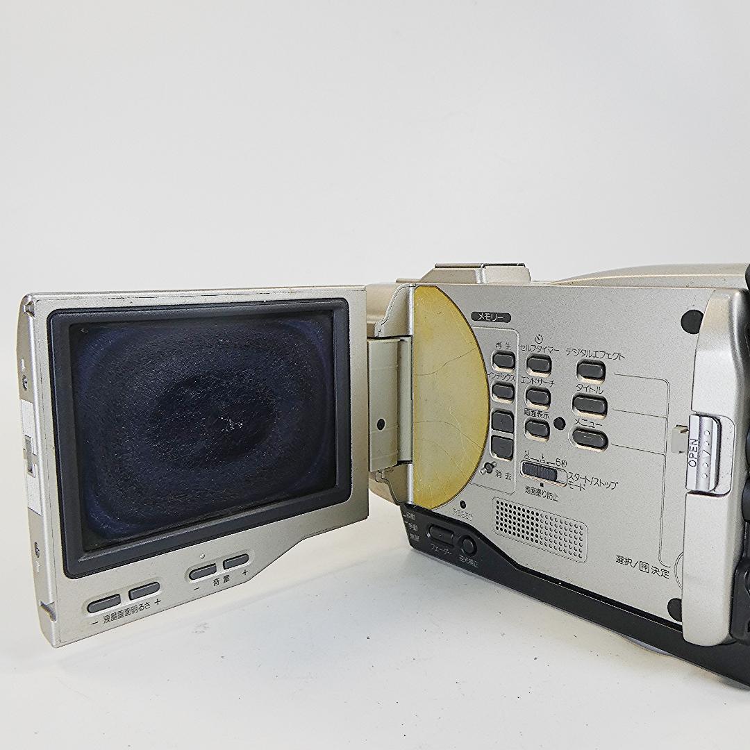 動作品 ソニー DCR-TRV10 MiniDVビデオカメラ　DVD化に最適