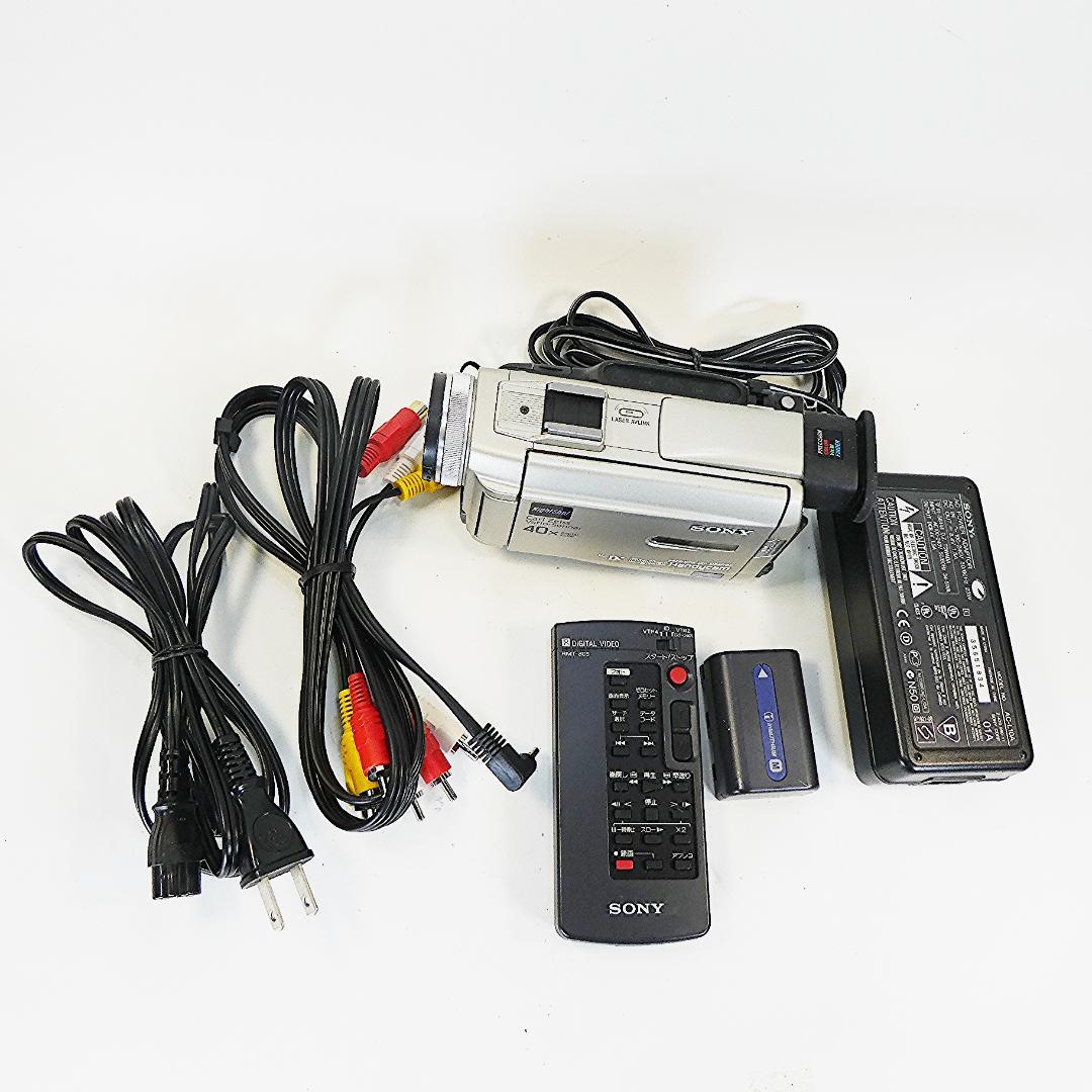 動作品 ソニー DCR-TRV10 MiniDVビデオカメラ　DVD化に最適