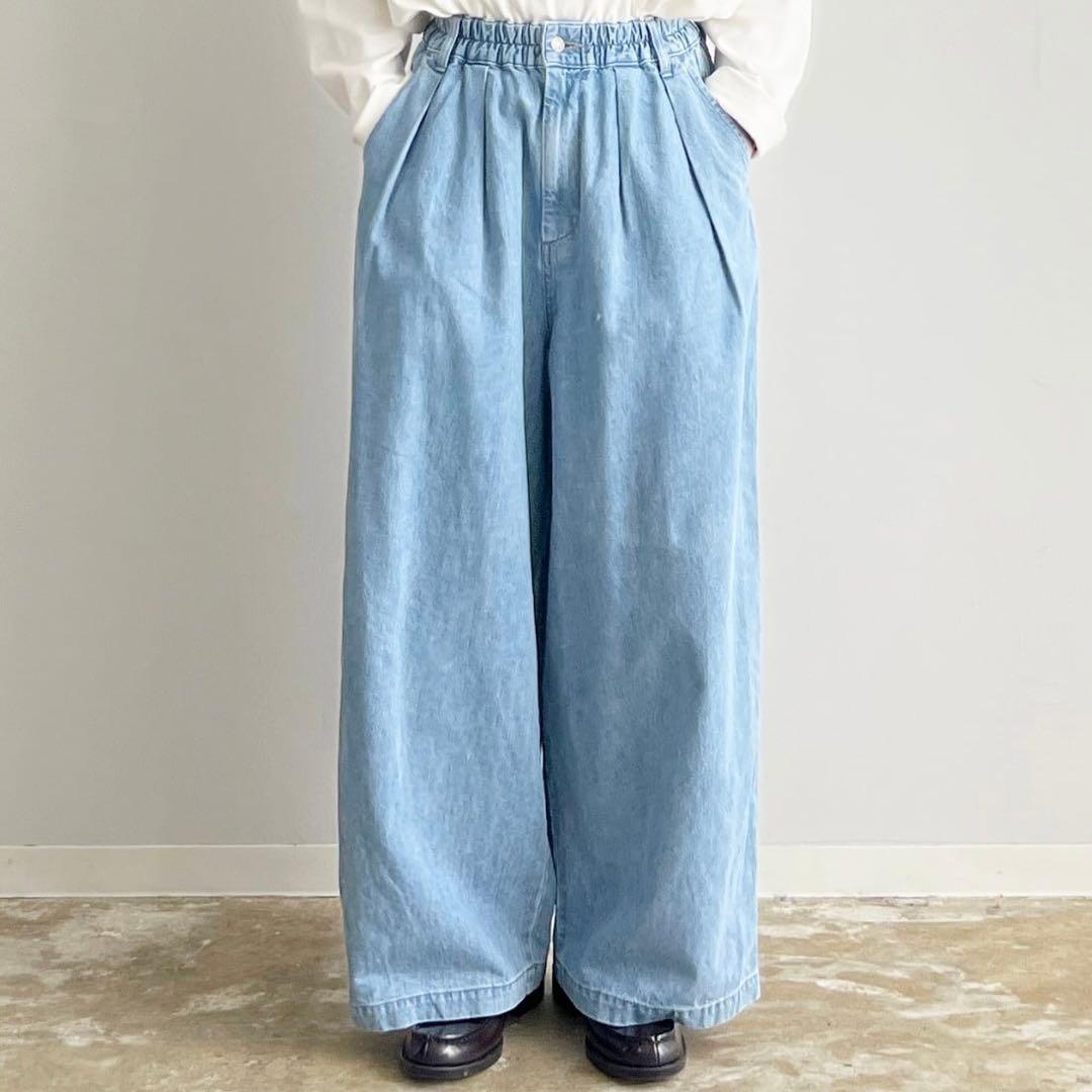 パンツ HARVESTY DENIM CIRCUS BAGGY PANTS 1
